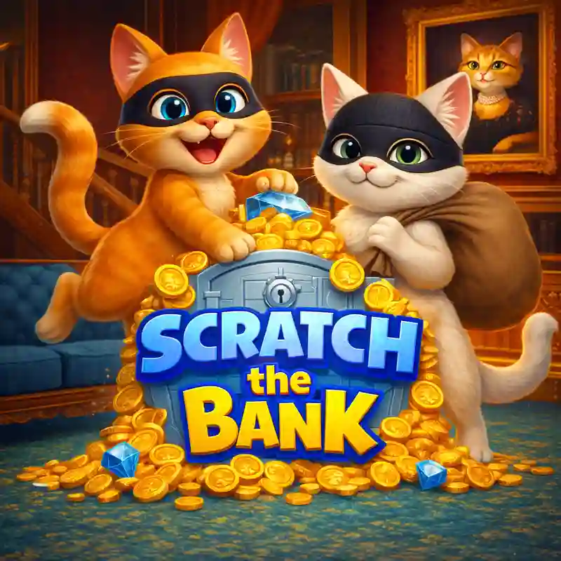 Scratch The Bank casino game interface